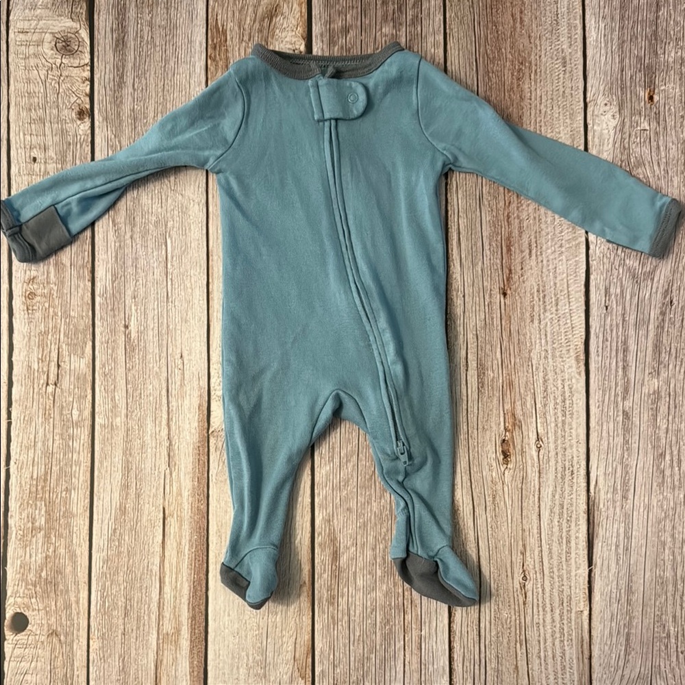 Cozy Blue-Green Kids One Piece